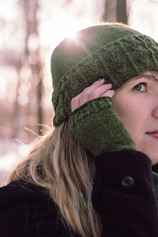 Ginkgo Biloba Hat – Knitting pattern