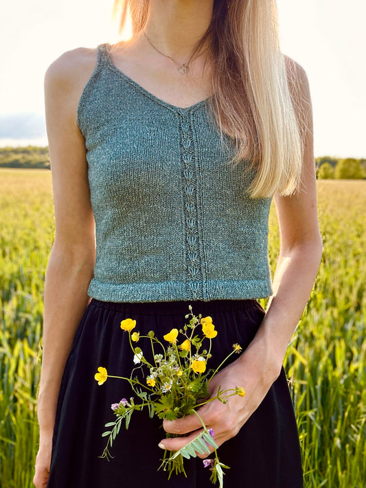 Ginkgo Biloba Top – Knitting pattern