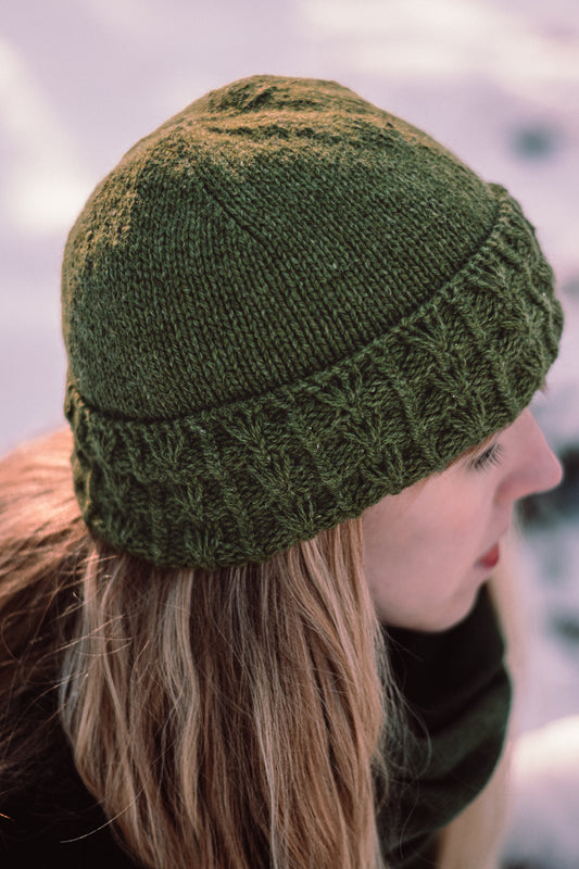 Ginkgo Biloba Hat – Knitting pattern