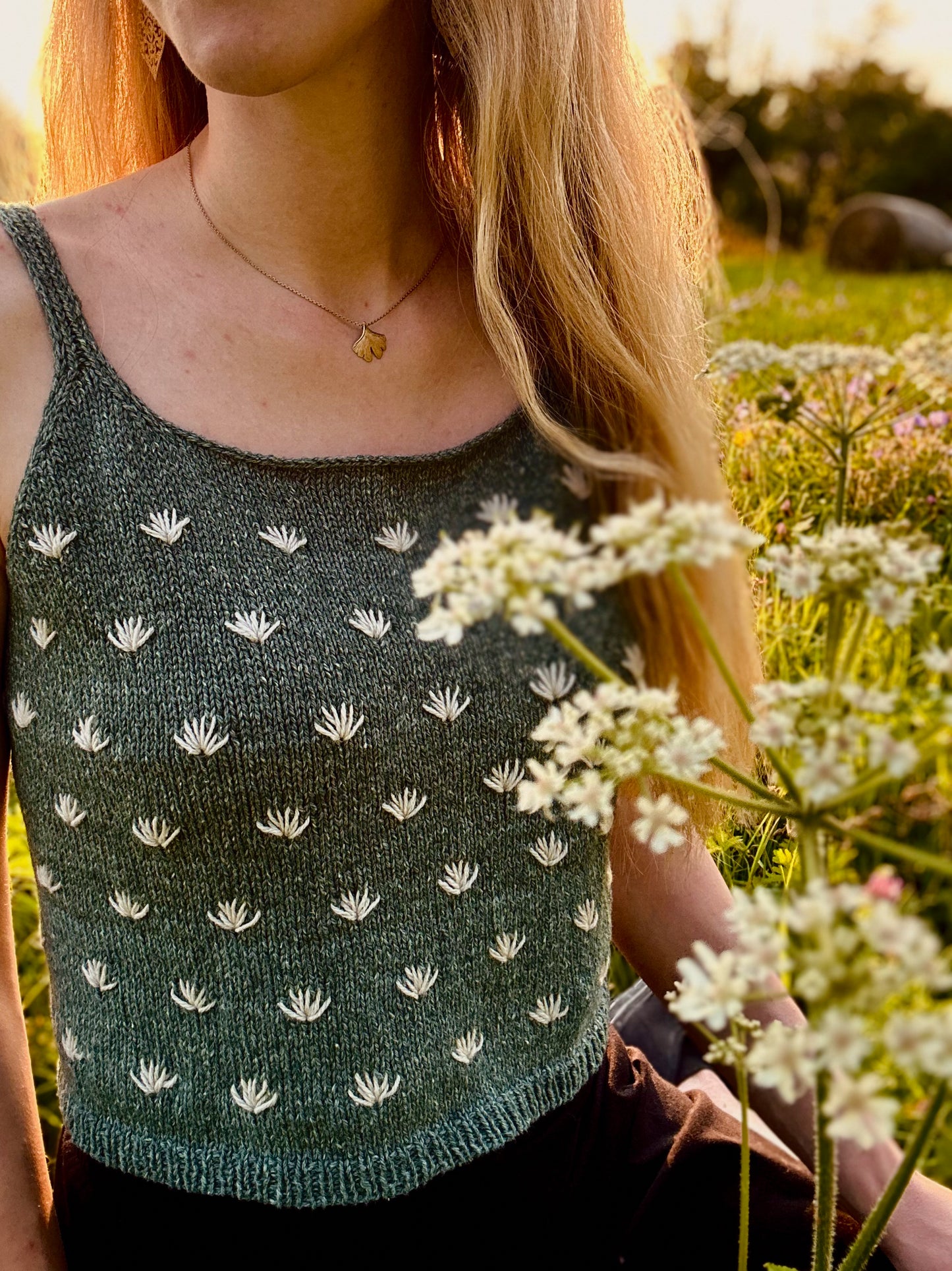 Wildflower Power Top – Strickanleitung