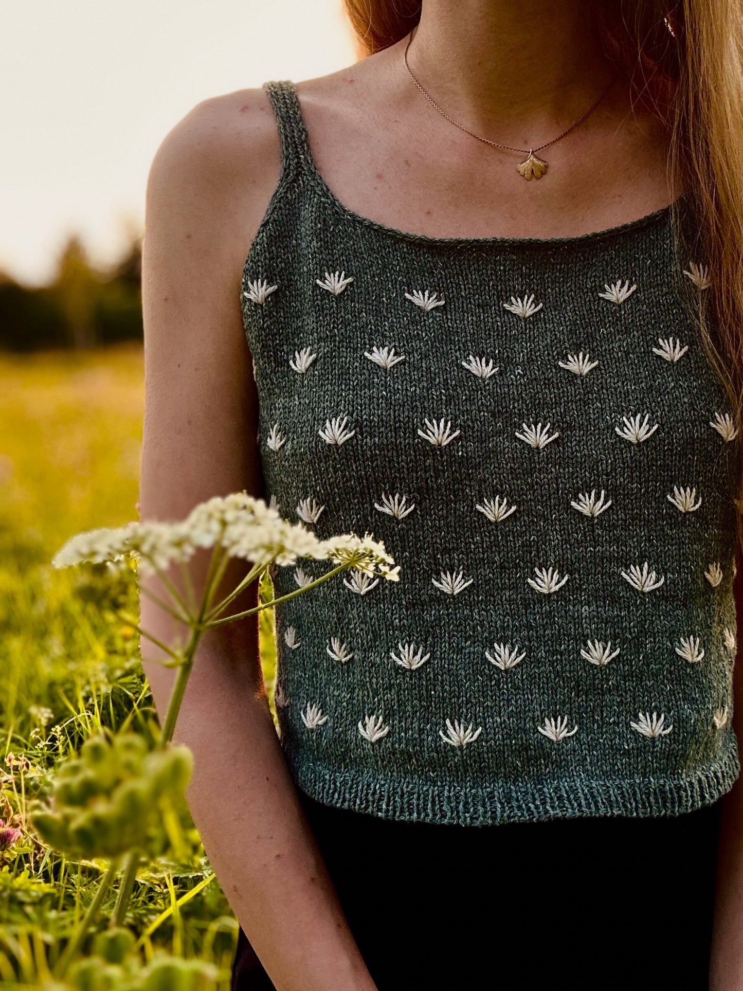 Wildflower Power Top – Strickanleitung