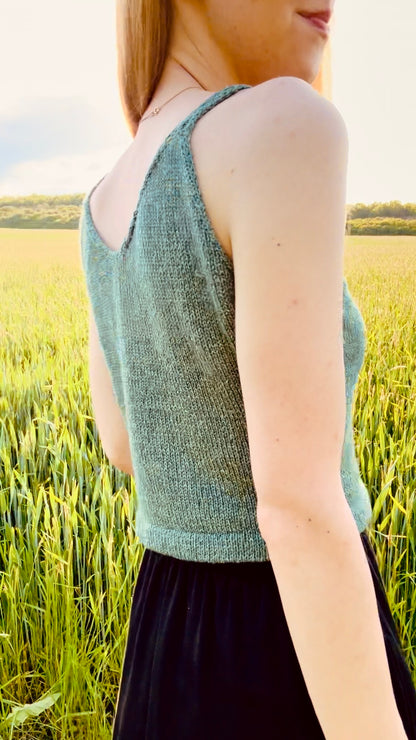 Ginkgo Biloba Top – Knitting pattern
