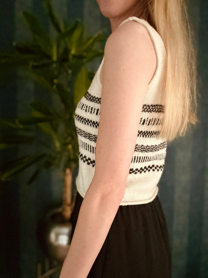 Typo Top – Knitting pattern