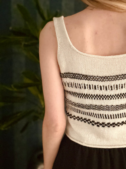 Typo Top – Knitting pattern