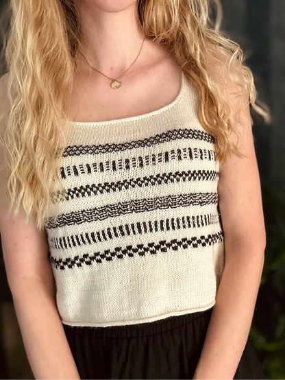 Typo Top – Knitting pattern